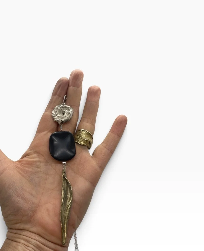 Black Bead Series II Pendant