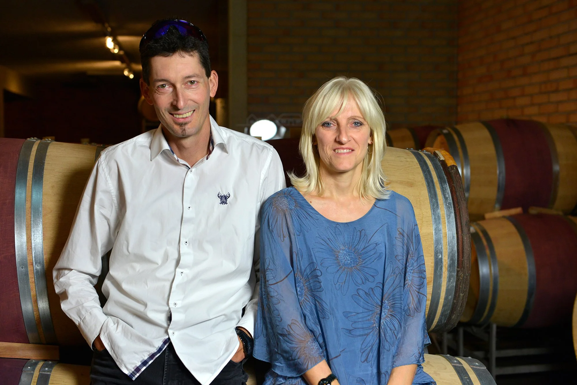 Kollwentz winery in Burgenland, Austria, producing high-quality Chardonnay, Blaufränkisch, and other regional wines with elegance and expressive terroir character