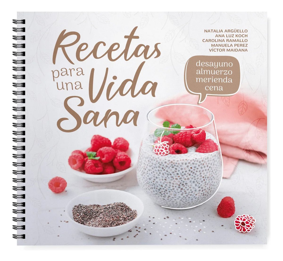 Recetario editado en español. 224 páginas. Temática: Recetas saludables. // Editing in Spanish of recipe book. 224 pages. Topic: Healthy recipes.