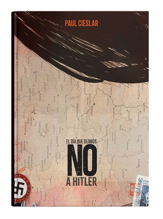 Diseño de portada, historias verídica sobre la Segunda Guerra Mundial.