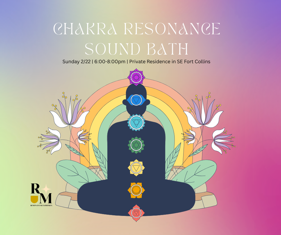 Person sitting in lotus position with their chakras illuminated.