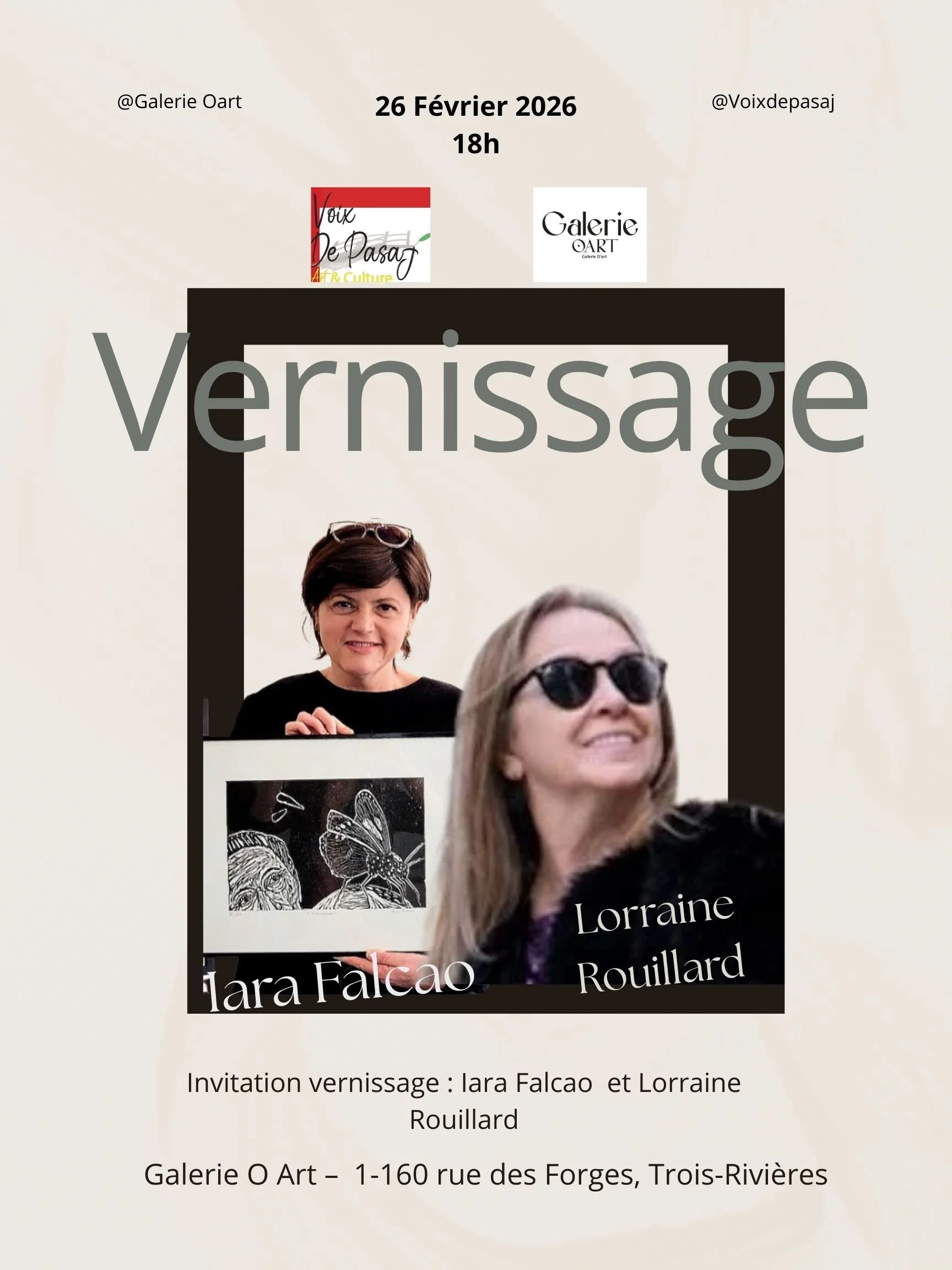 Vernnisage Voix passage