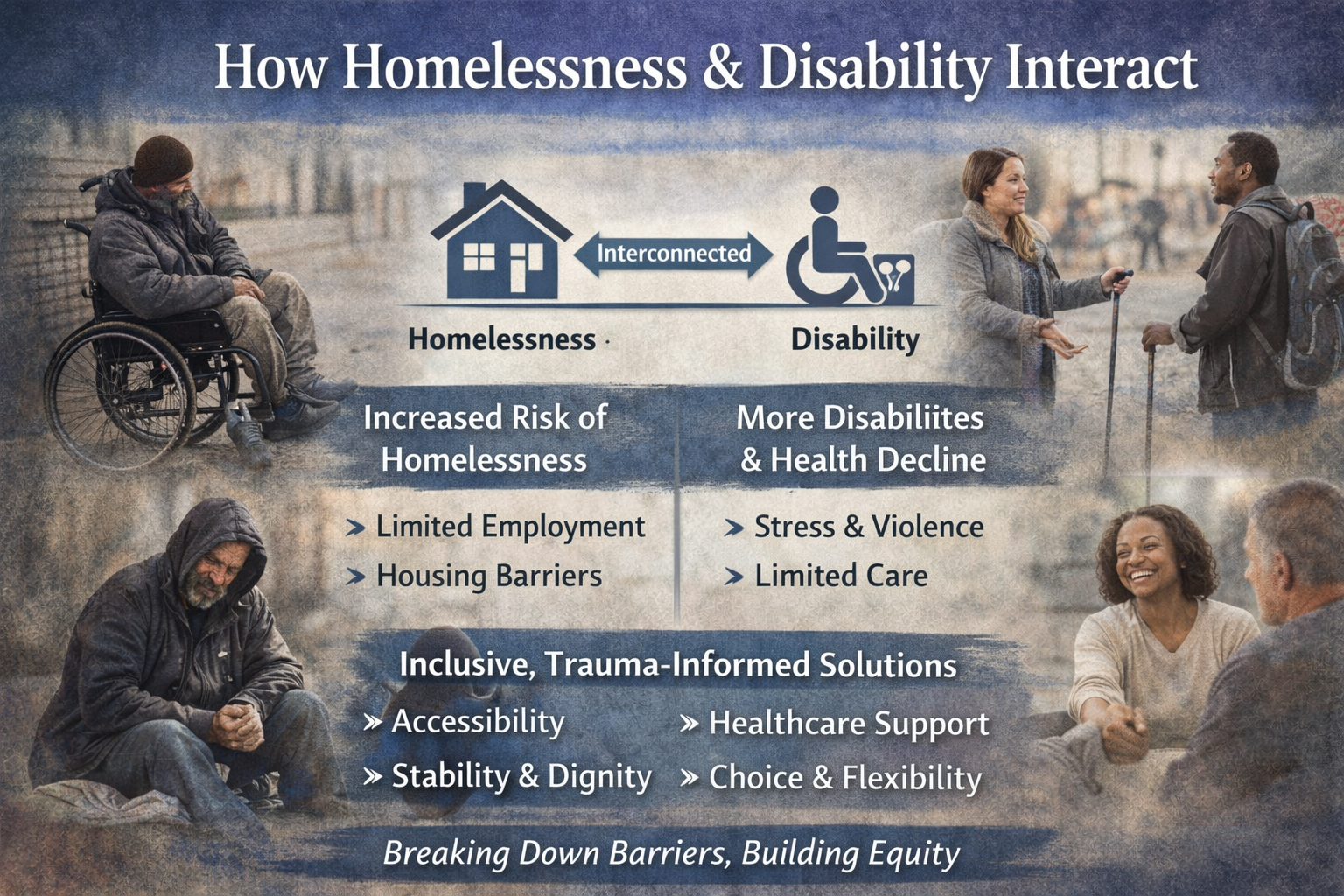 How Homelessness and Disability Interact