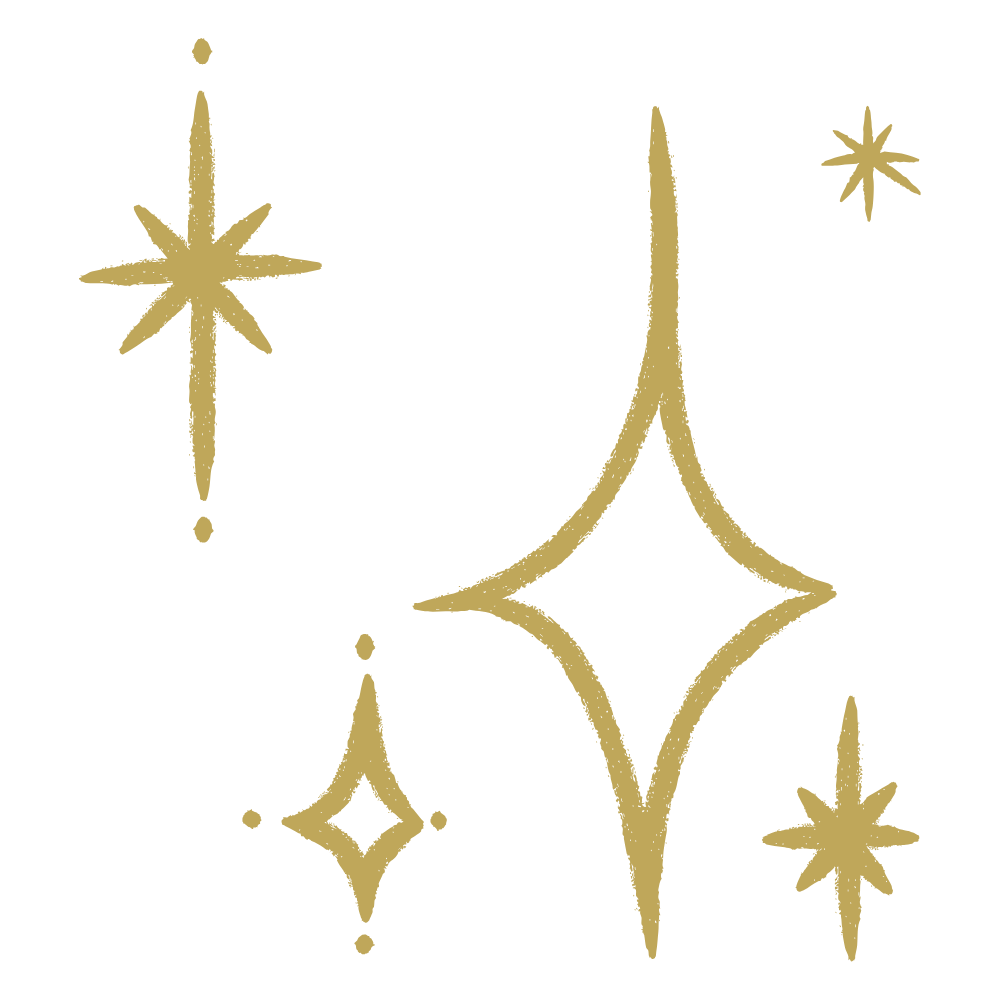 gold sparkles