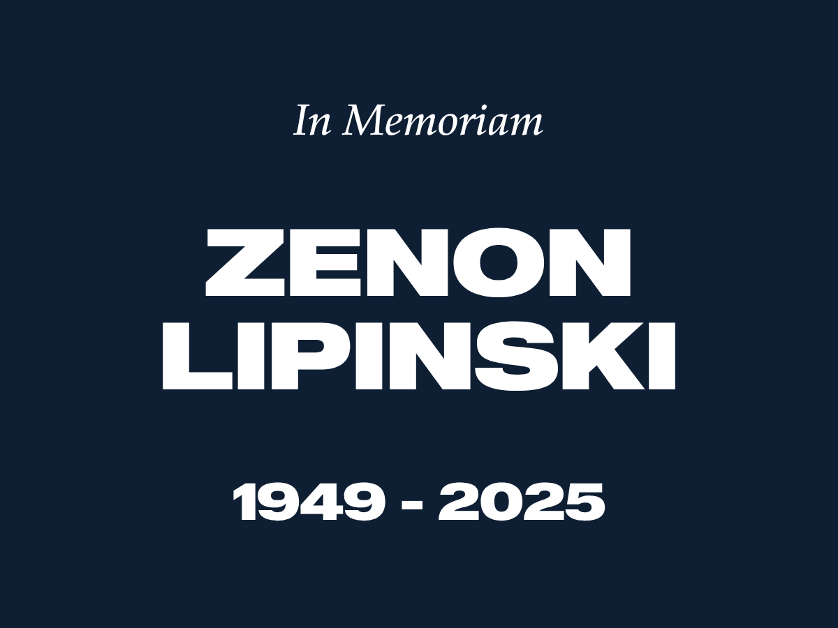 In Memoriam: Zenon Lipinski