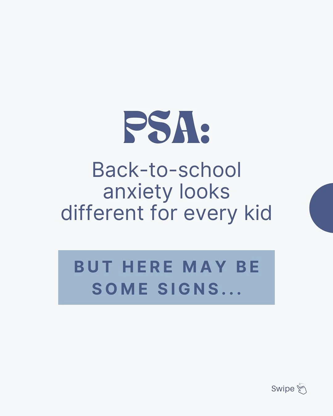 😅 Back-to-school anxiety looks different for every kid&hellip;

Sometimes it&rsquo;s obvious. Sometimes it&rsquo;s hilariously relatable. Sometimes it hides in plain sight.

👉 Swipe through for the real-life &ldquo;signs&rdquo; your child might be 