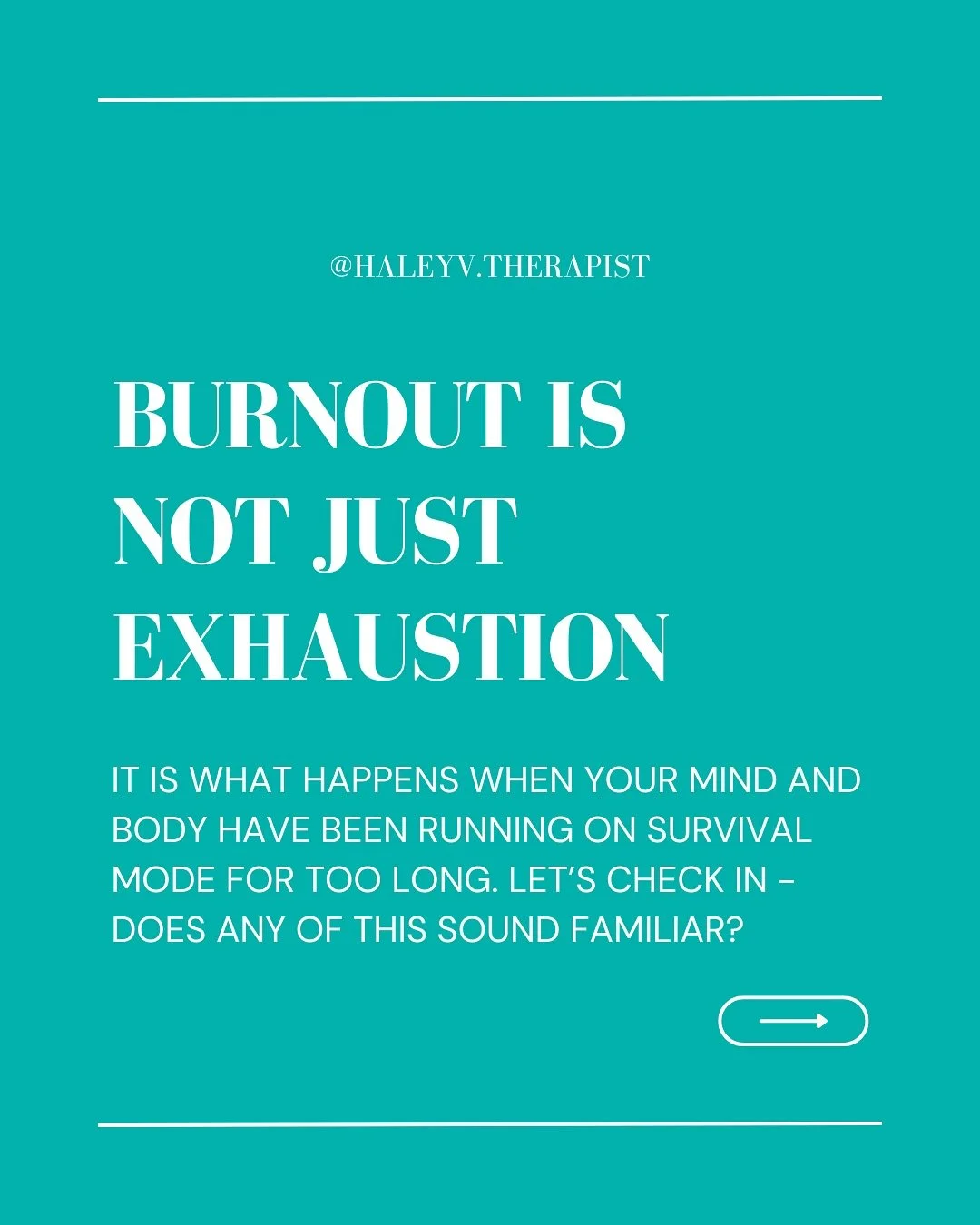 Burnout is not a lack of effort. It is a sign that you have been giving too much for too long without enough support, rest, or recovery.

If you recognize yourself in these signs, it may be time to pause and listen to what your body is telling you. T