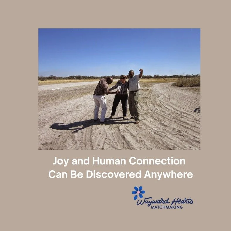 This is me dancing on an African bush runway and facilitating a strategic planning session for the San People (Bushmen) in Southern Africa.
An ostrich wandered in during the session, took a nap, and was just departing when someone snapped the photo.
