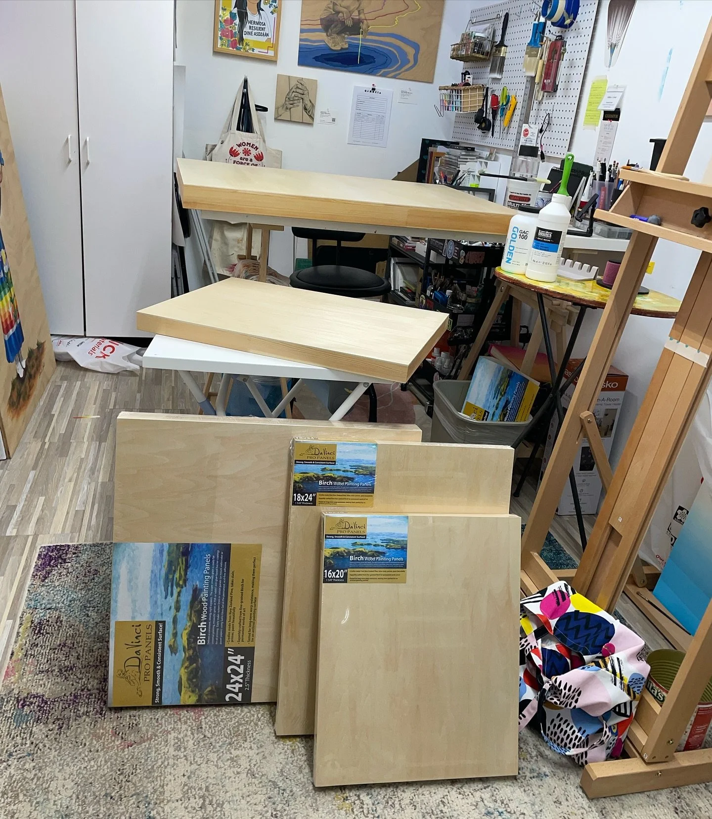 Remember when I took a commission, planned a whole show, and completed 5 paintings in 2 months?😅 And I left my full time job to do it! 

I could not have done it without my family, I&rsquo;m forever grateful for their support🩵