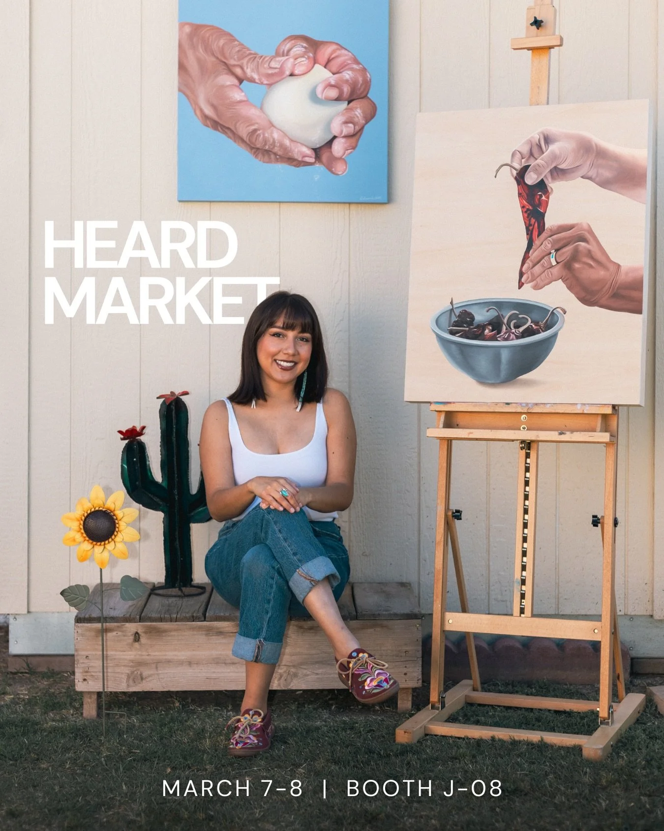 I can&rsquo;t wait to see you all this weekend at the Heard Museum Guild Indian Fair &amp; Market! I&rsquo;ll have prints and original artwork for sale✨

And I&rsquo;m so excited to share my work alongside cousin, friend, and amazing artist Tracie Ja