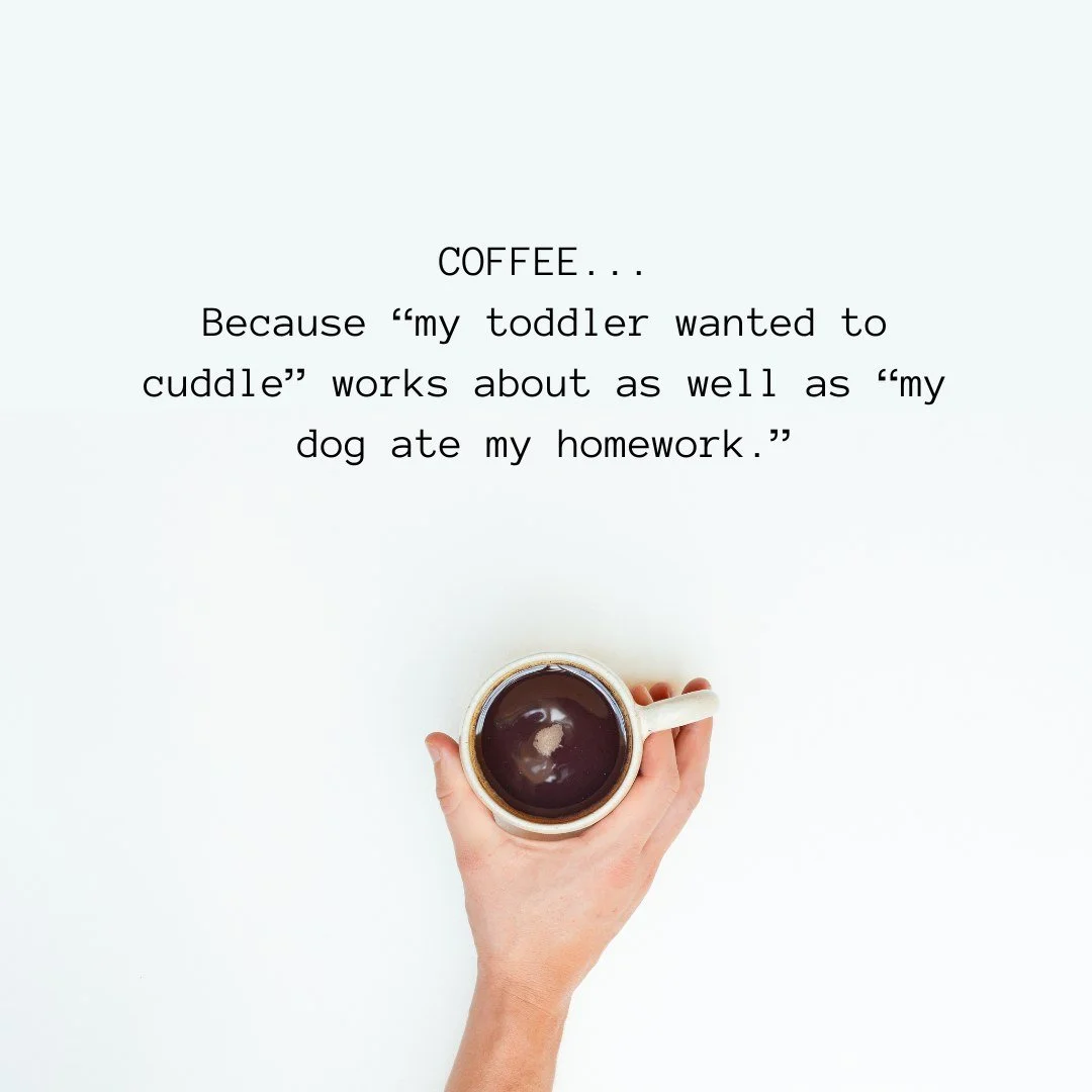 It's the truth....honest!

#toddlerlife #coffeemoments #sincerelykatieann