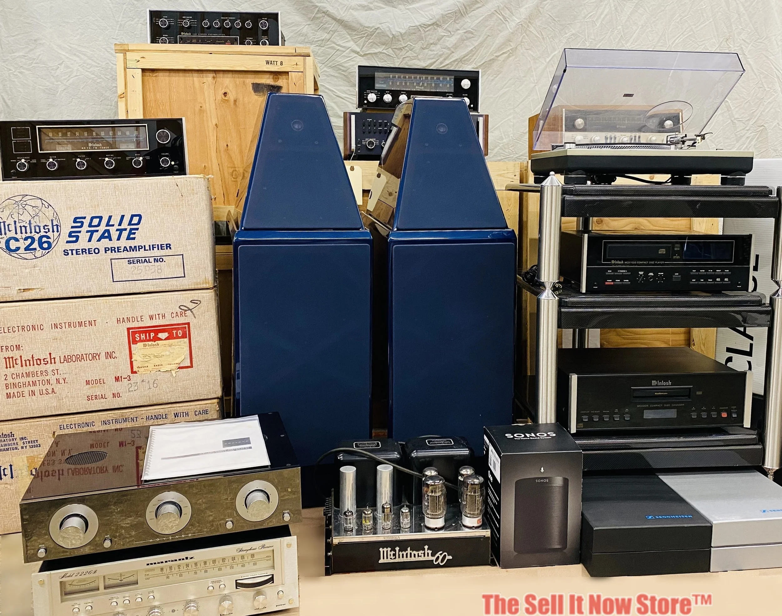 SOLD! - McIntosh, Marantz &amp; More Stereo HiFi Gear Auction (5/1/2022)