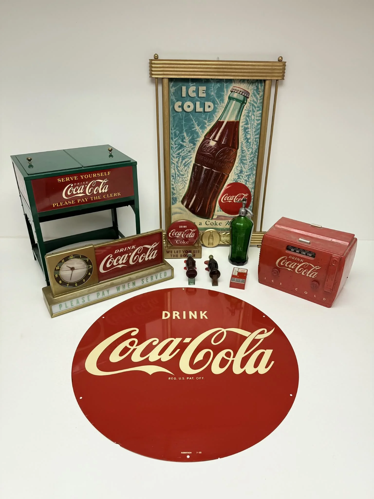 SOLD! Multiple Estate Antique Advertising, Coca-Cola, Coin Operated, Collectible, Tools and Automotive Online Auction - Sell It Now Store / Gerlach Auctions