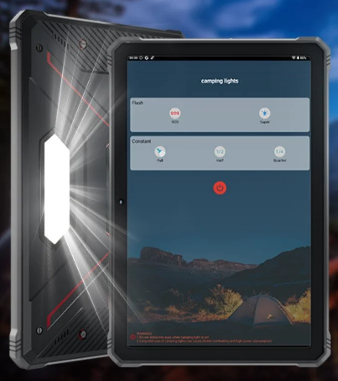 Rugged  11 inch Android Tablet (No WiFi or Cameras)