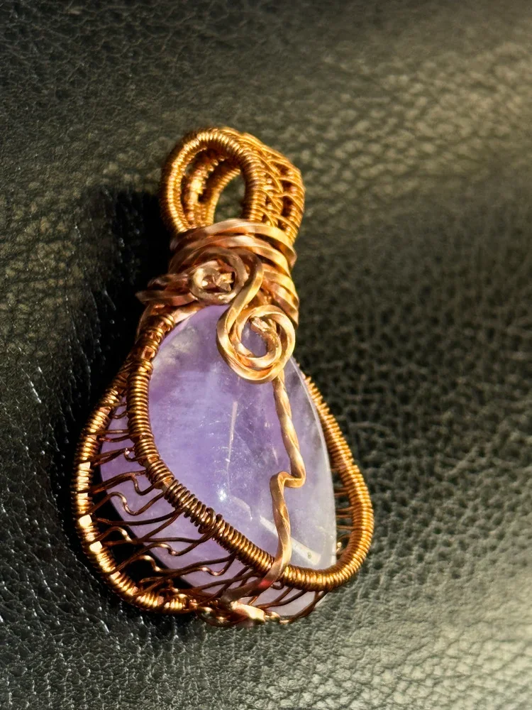 Amythestt pendant