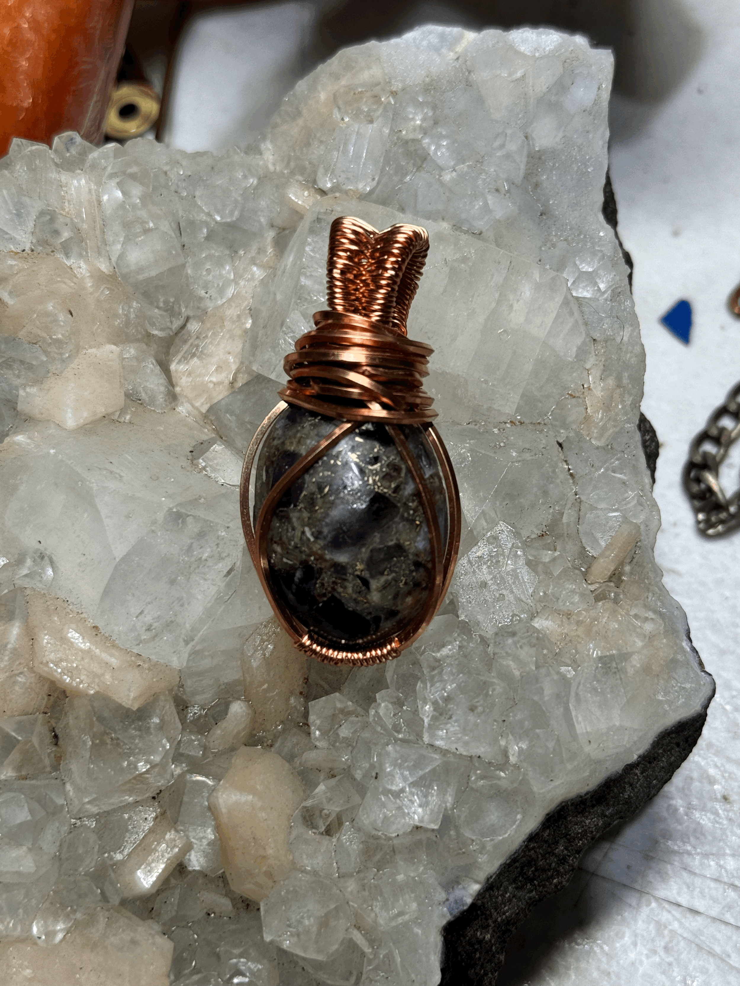 Wire Wrapped Pendant