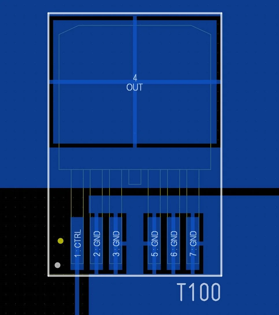 Default settings for Altium Designer Design Rules for Relief Polygon connection for all components