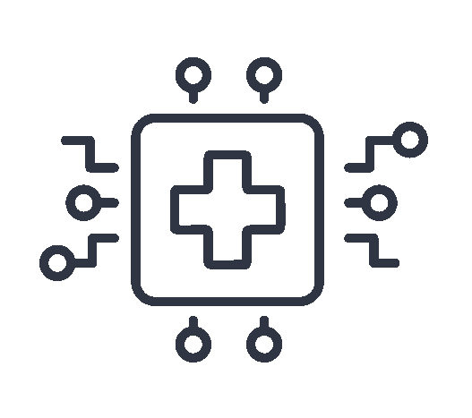 Medical electronics pictogram