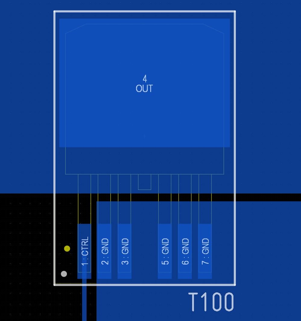 Altium Designer Direct Polygon connection