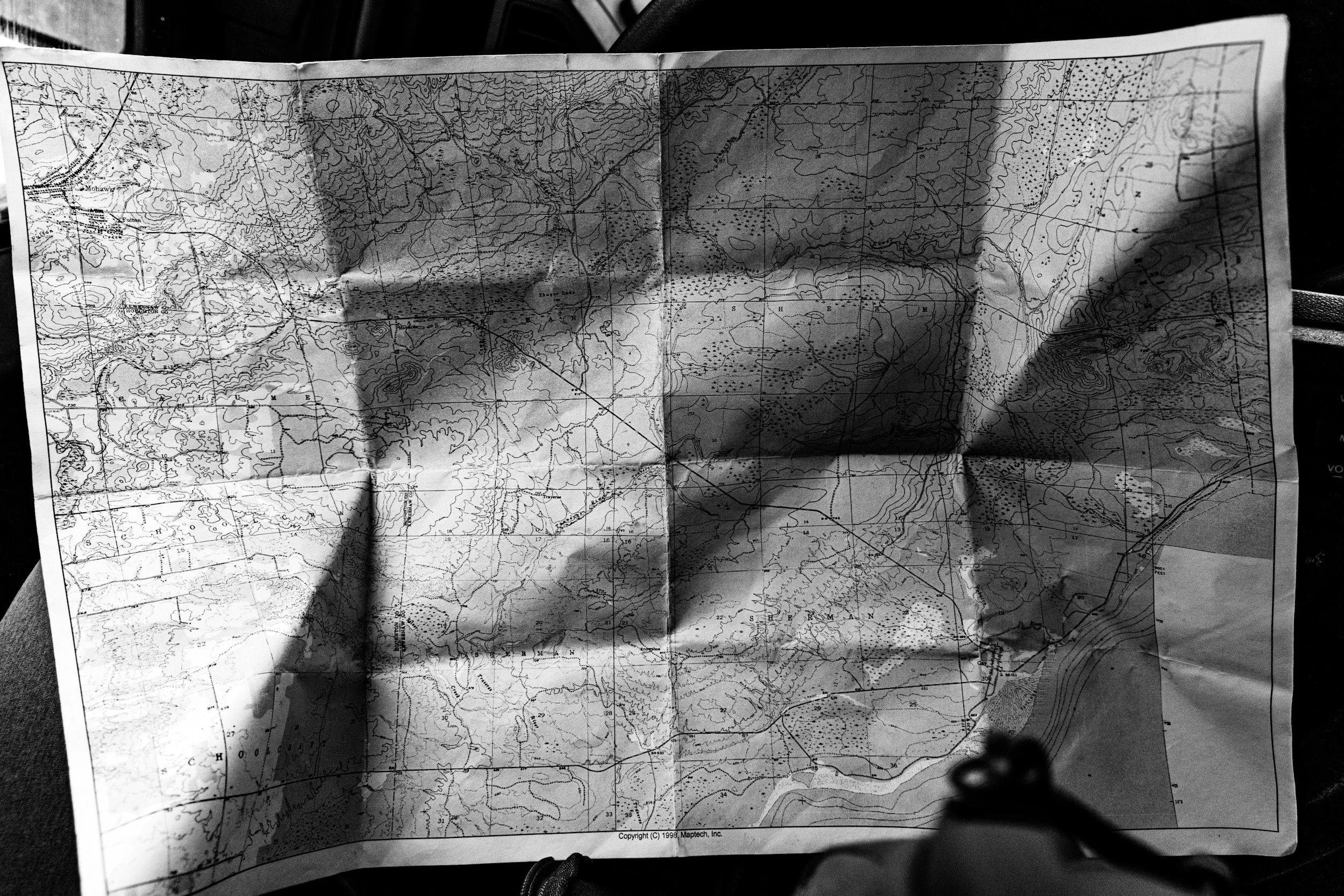 The Friction of Folding the Map