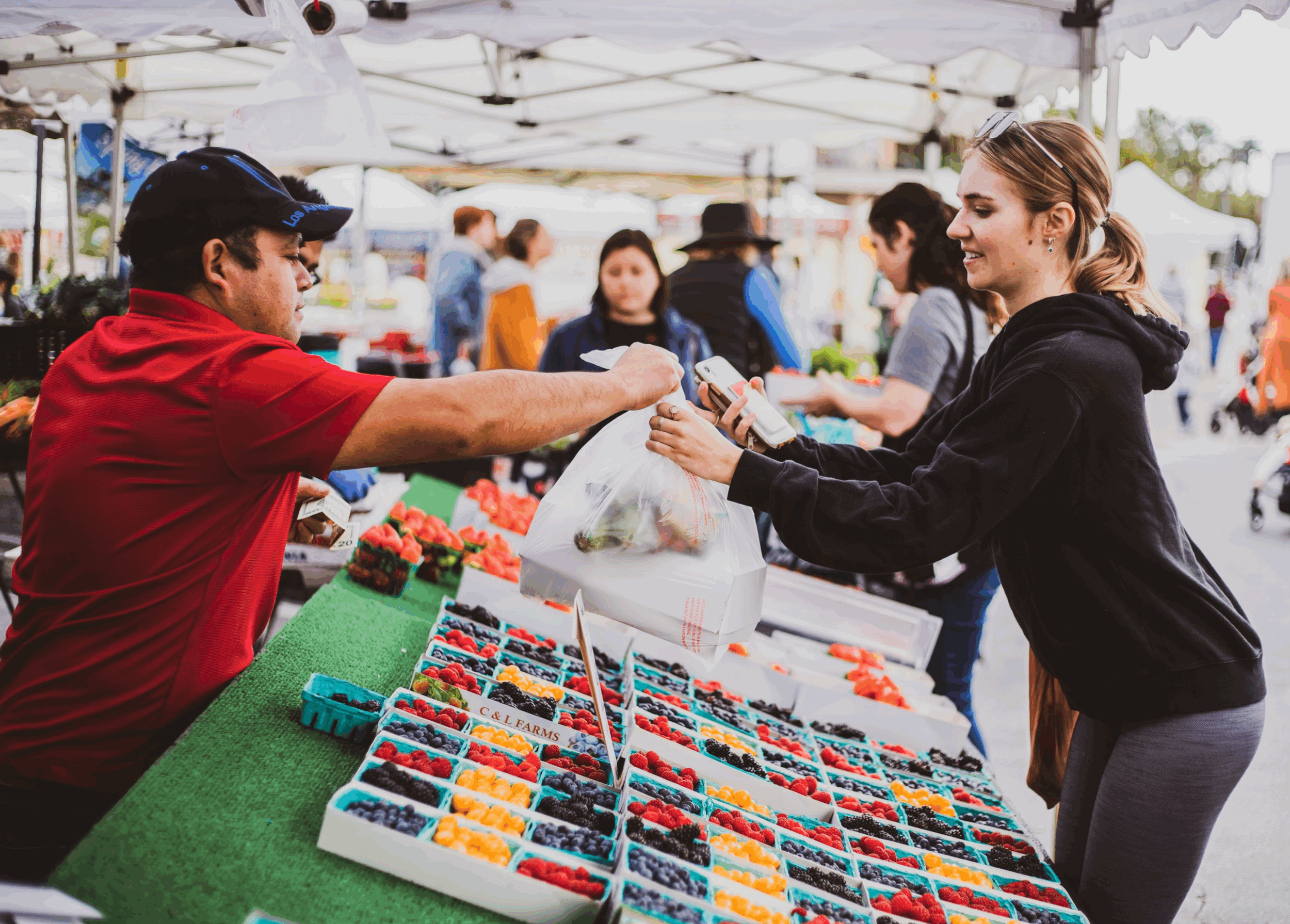 Where Locals Go for the Farmers Market on Saturdays