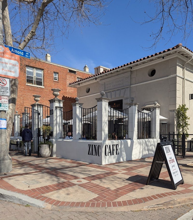 Happy Hour at Zinc Café Offers a Stylish Spot to Unwind in Old Towne Orange