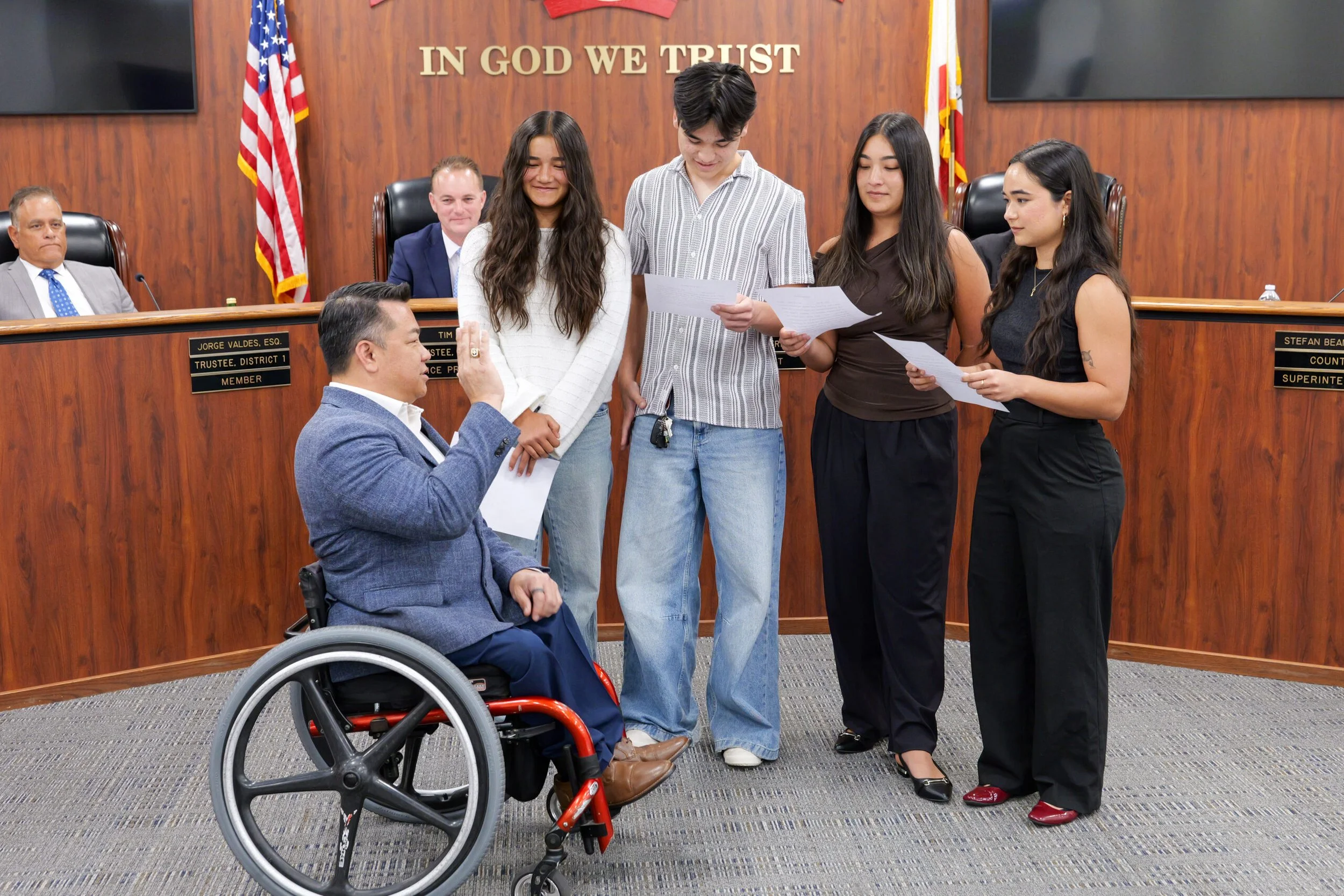 Orange County Education Leaders Sworn In Following June Election