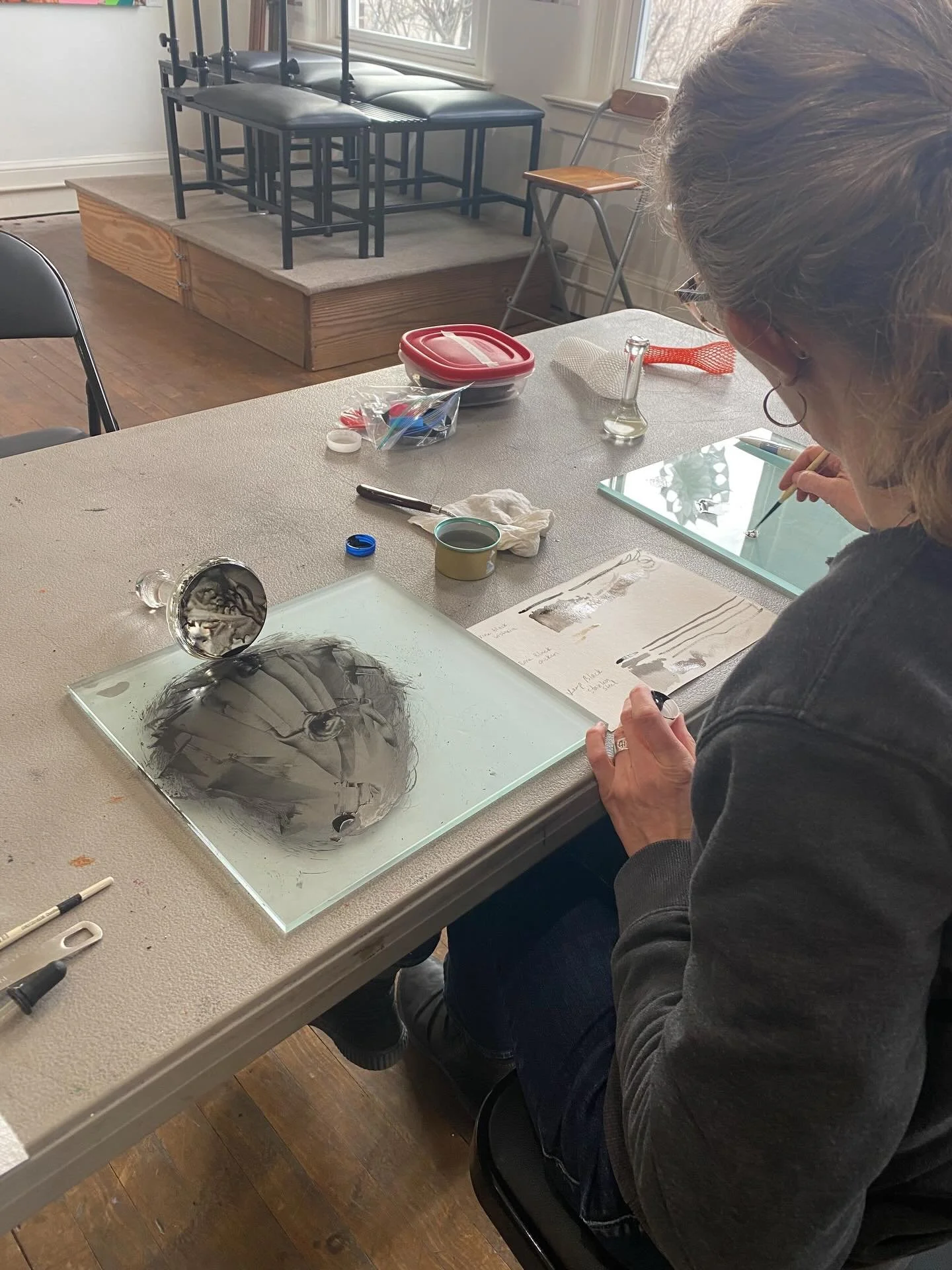 Lots of fun today at the carbon black workshop!!