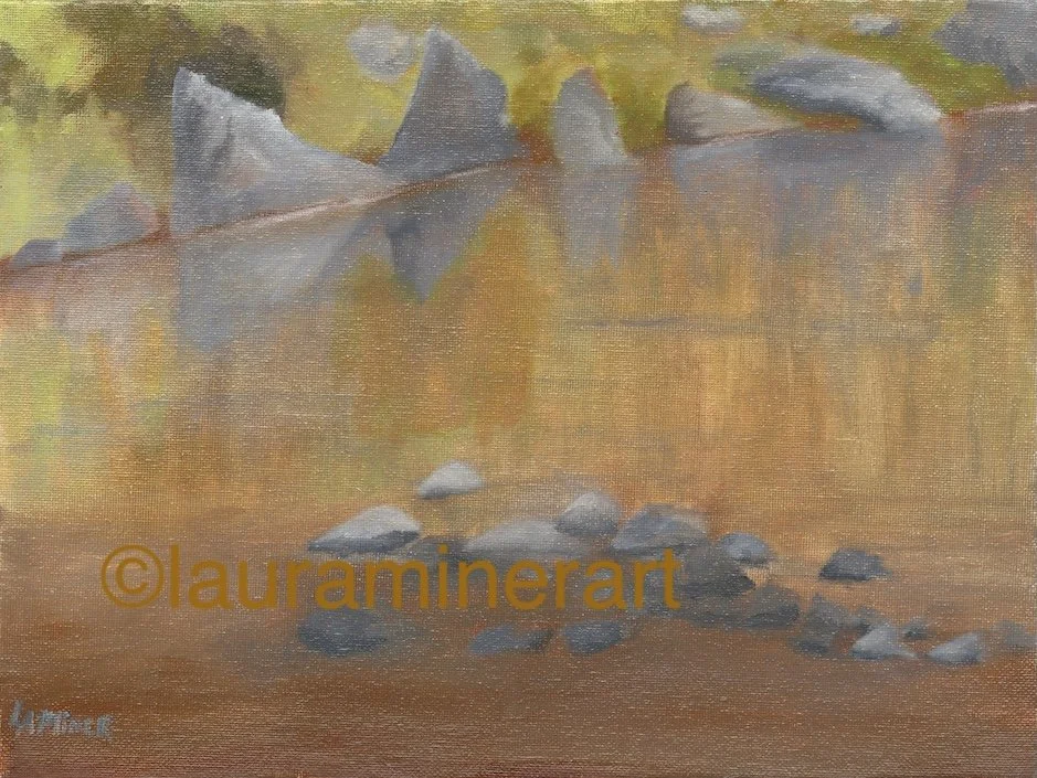 Under John Dunn's Bridge, oil on canvas, plein air, prints available