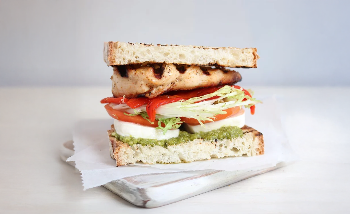 Avocado BLT sandwich