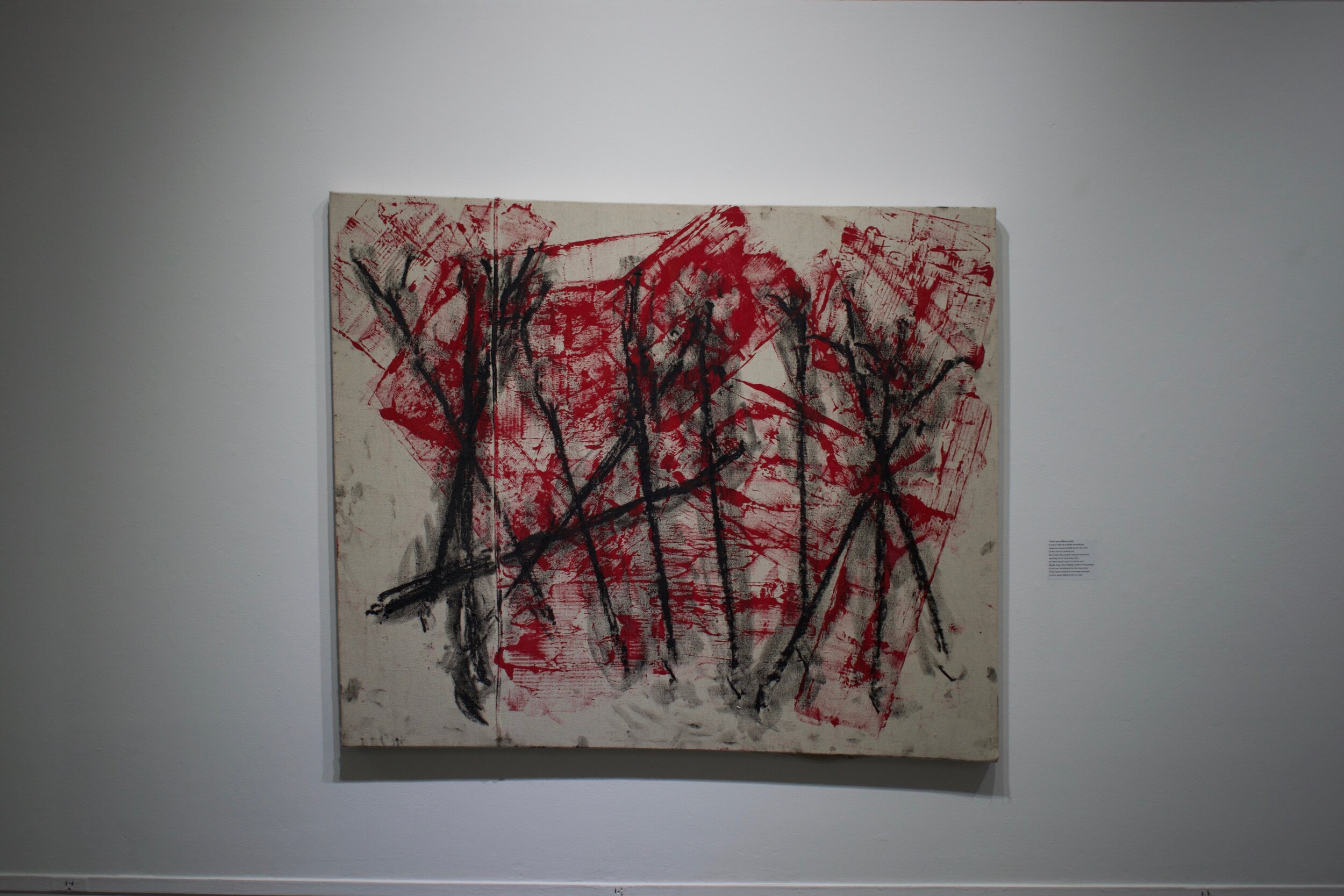 Trash was different here.  It wasn’t like all sudden everything  someone owned ended up on the curb of the church parking lot.  No, it was like people had just moved in and they liked what they had, s