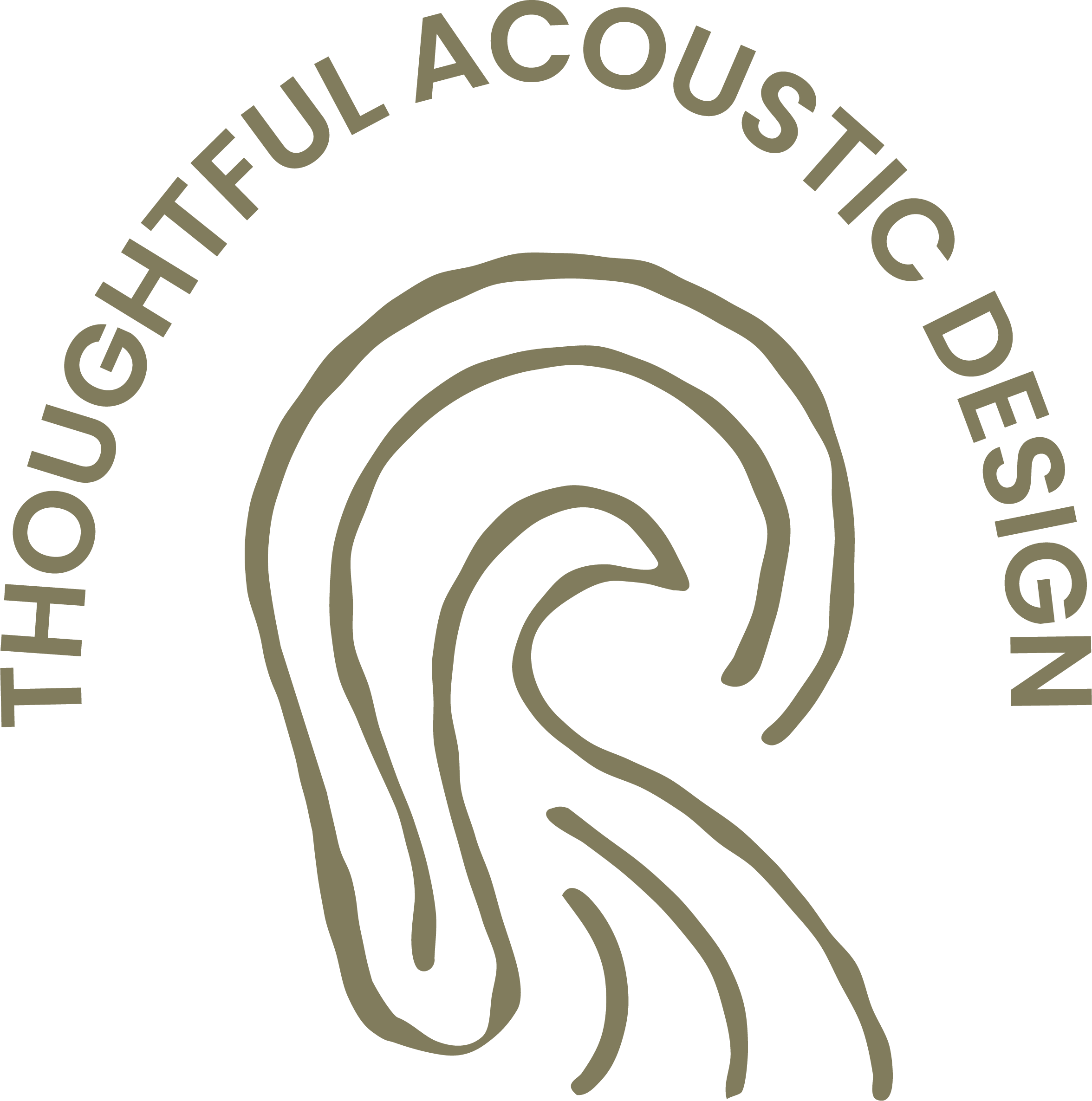 Close-up of a circular logo with concentric circles and text around the edge indicating 'Government Seal of Approval'.