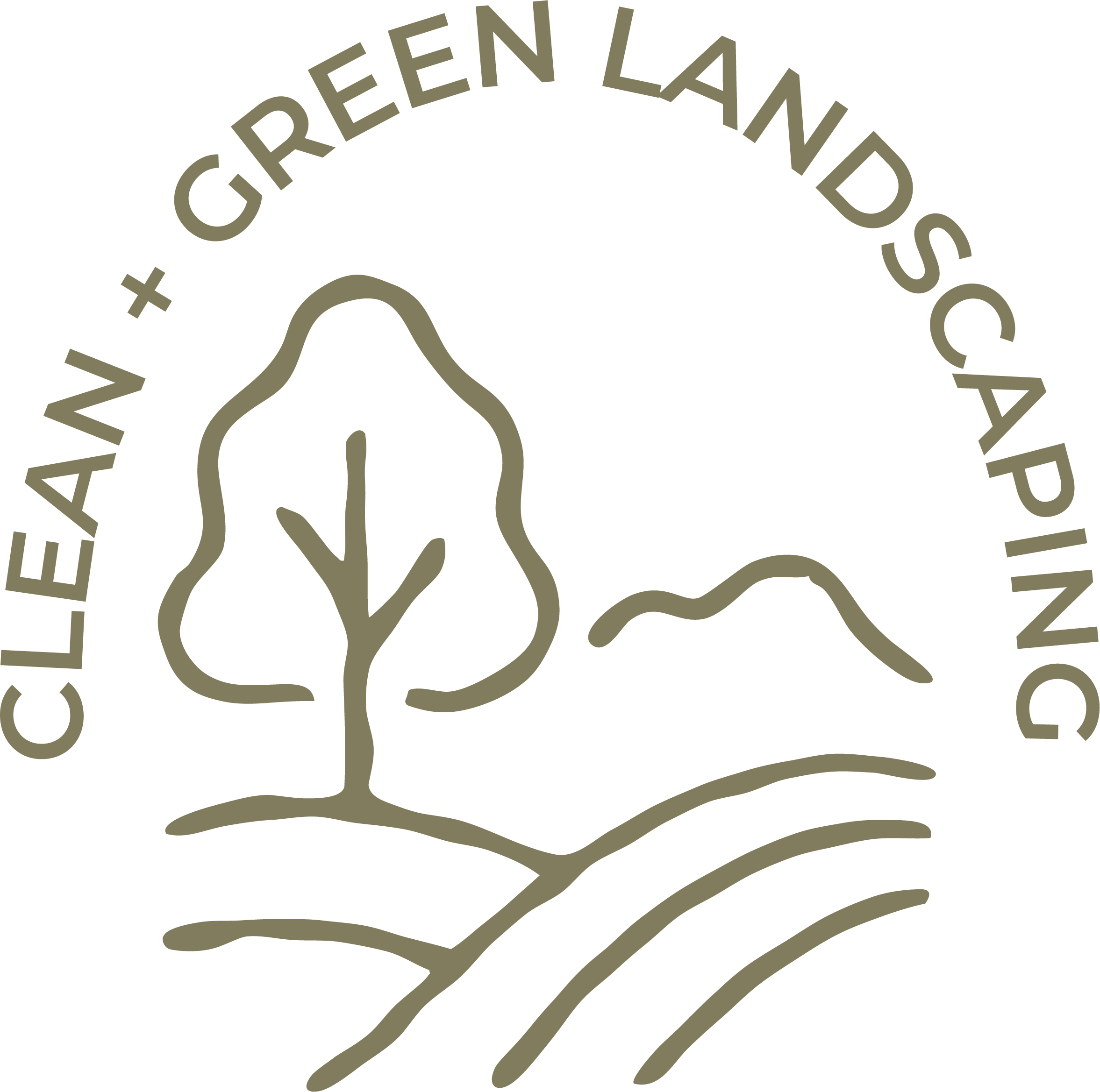 Black background with a beige outline of a human skull and the text 'Vancouver Greenland Land' arched above it.