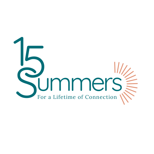 15 Summers logo with a sunburst graphic and the tagline 'For a Lifetime of Connection'