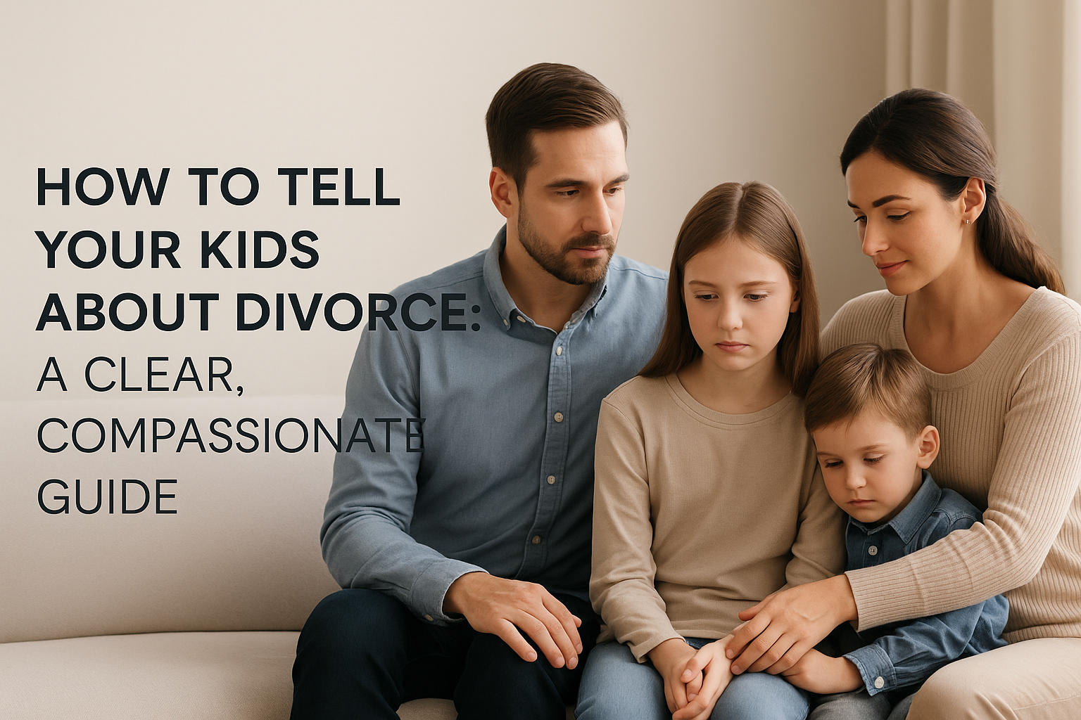 How to Tell Your Kids About Divorce