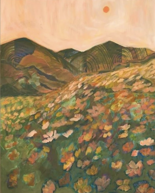 Pastel Wildflower by Eleanor Baker