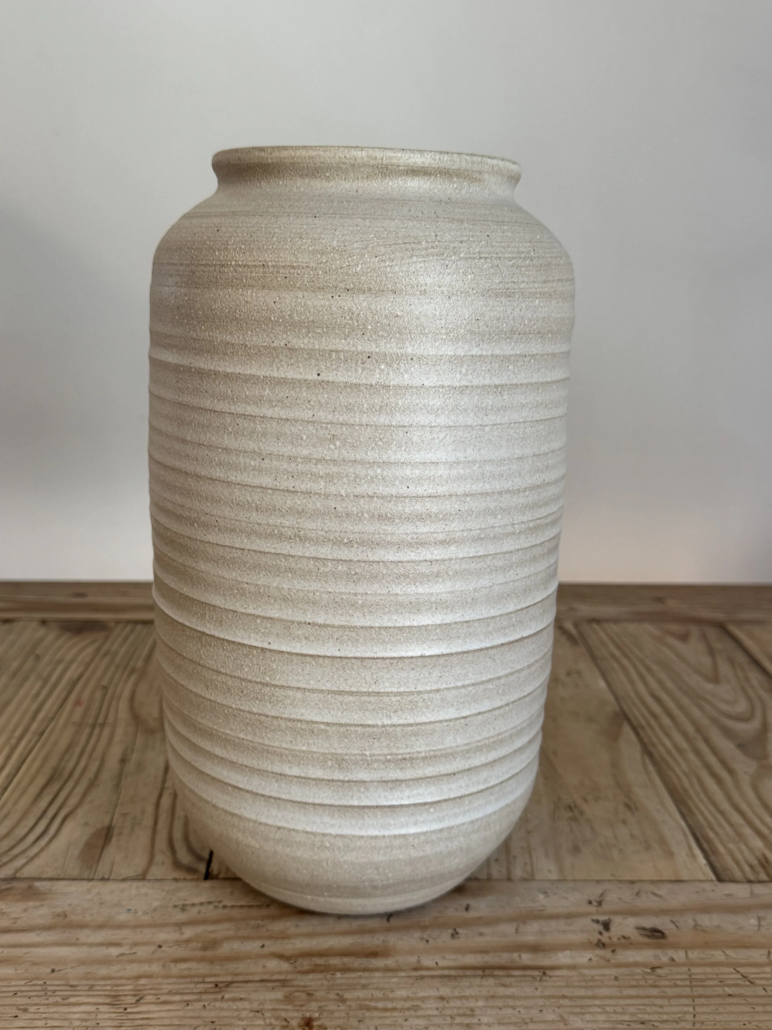 Ceramic Pillar Vase by Bettina Chow