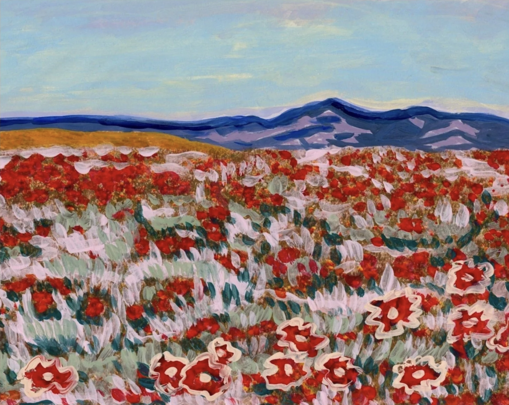 California Poppy by Eleanor Baker