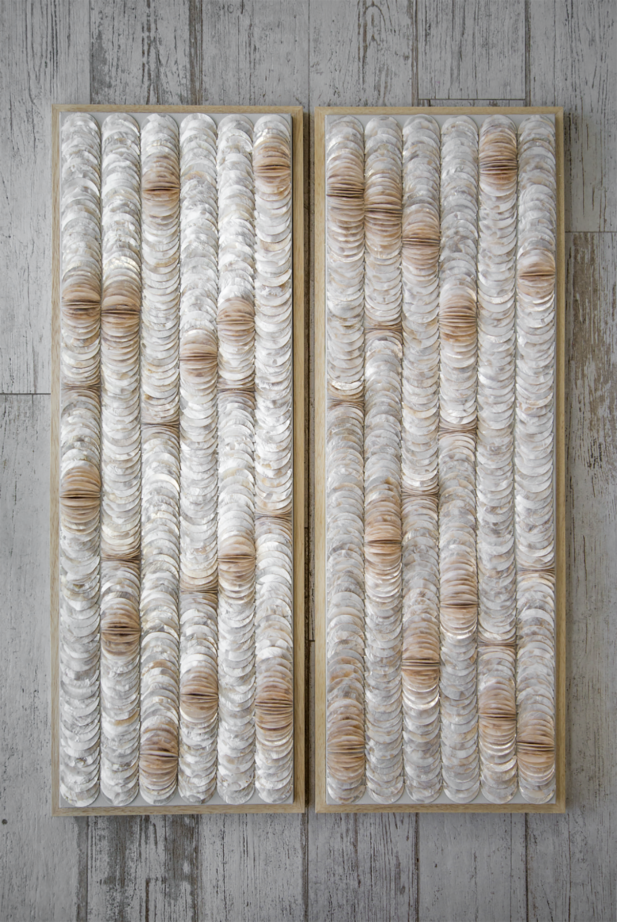 Placuna Waves 01 by Erika Givens (Pair)