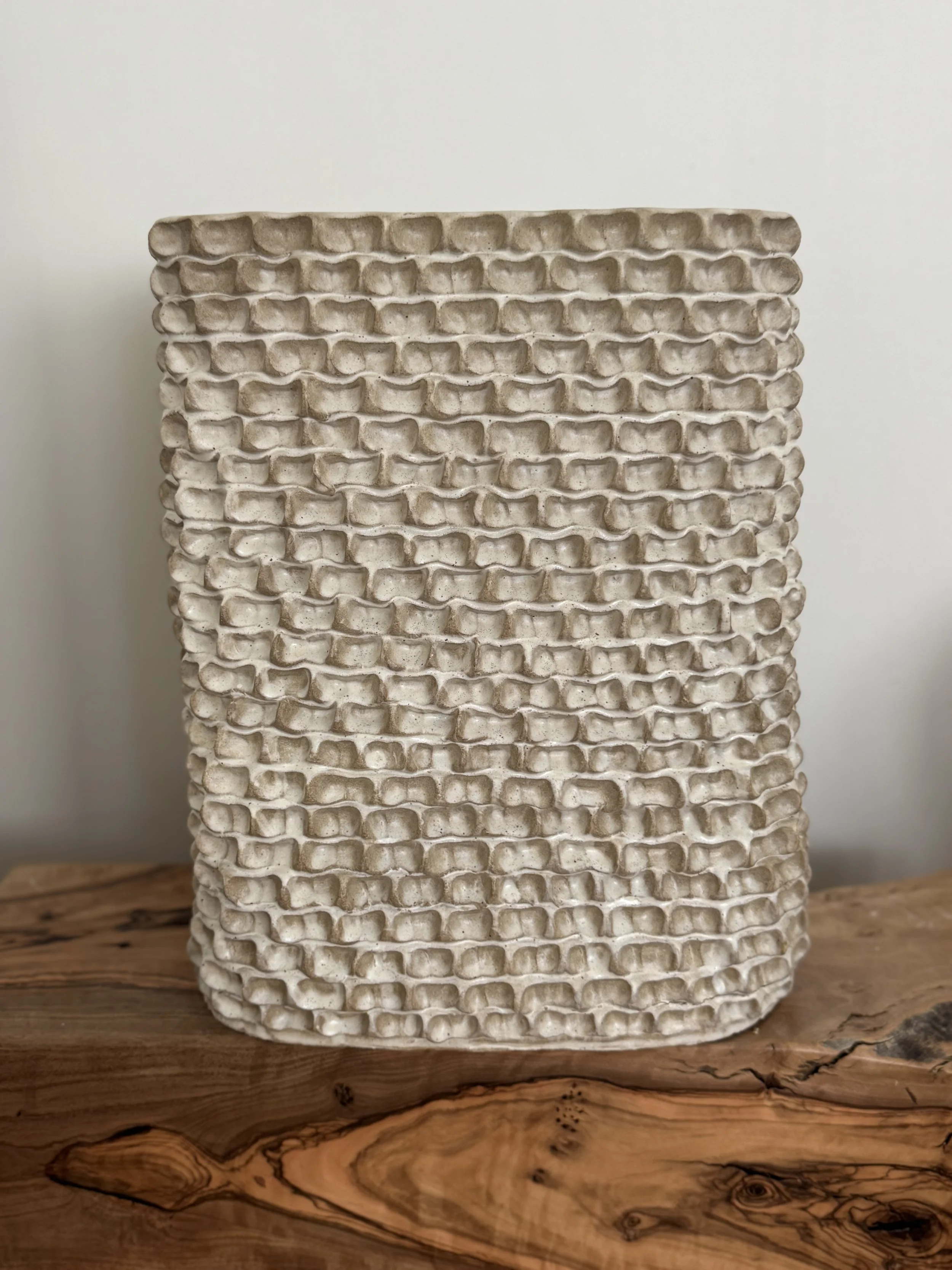 Large Ladder Sculptural Pot by Bettina Chow