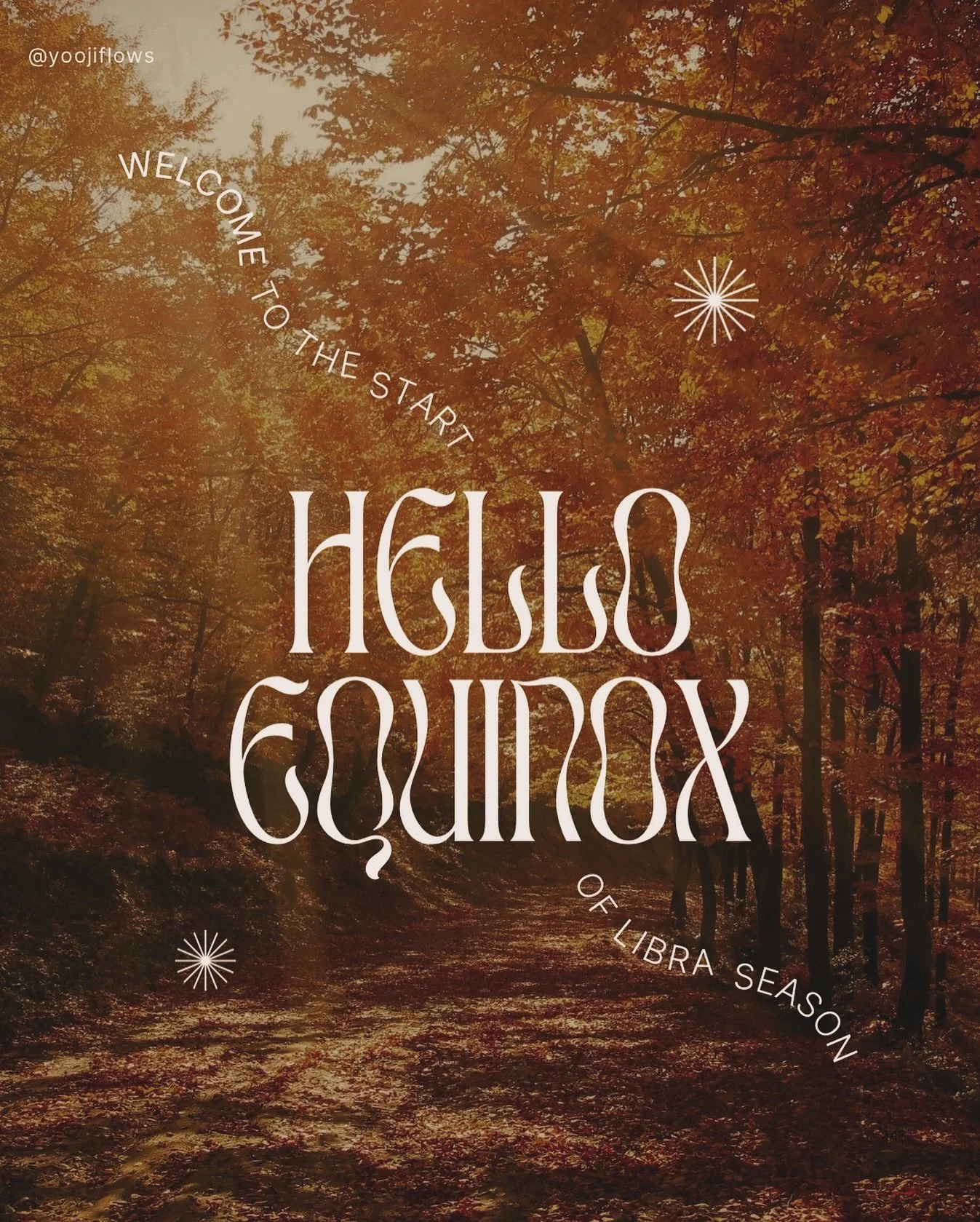 ✨🍂 Friends, welcome to the Fall Equinox and the beginning of #Libra season.

♎️ As we enter Libra season, we&rsquo;re called to soften into connection, tend to our relationships, and honor the beauty of reciprocity and justice. Balance and reciproci
