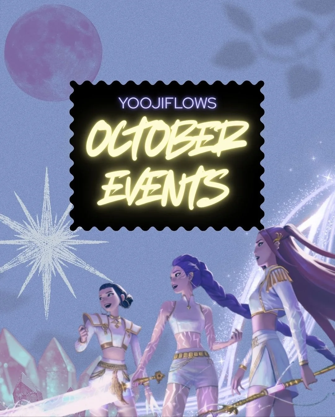 🎃✨ Happy Friday friends! 🖤

October is packed with so many fun events, and I&rsquo;d love for you to come through 🪄

Come grab a reading, learn some pole with me &amp; @atasteoftrishia, or stay to dance the night away💫 come out and let us show yo