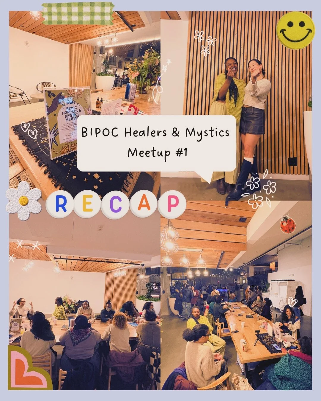 Thank you to everyone who made it to our first DMV-based BIPOC Healers &amp; Mystics meeting hosted by @yoojiflows &amp; @earthmamass 🌈

It was really special to gather in shared space with so many practitioners, creatives, and healers across the DM