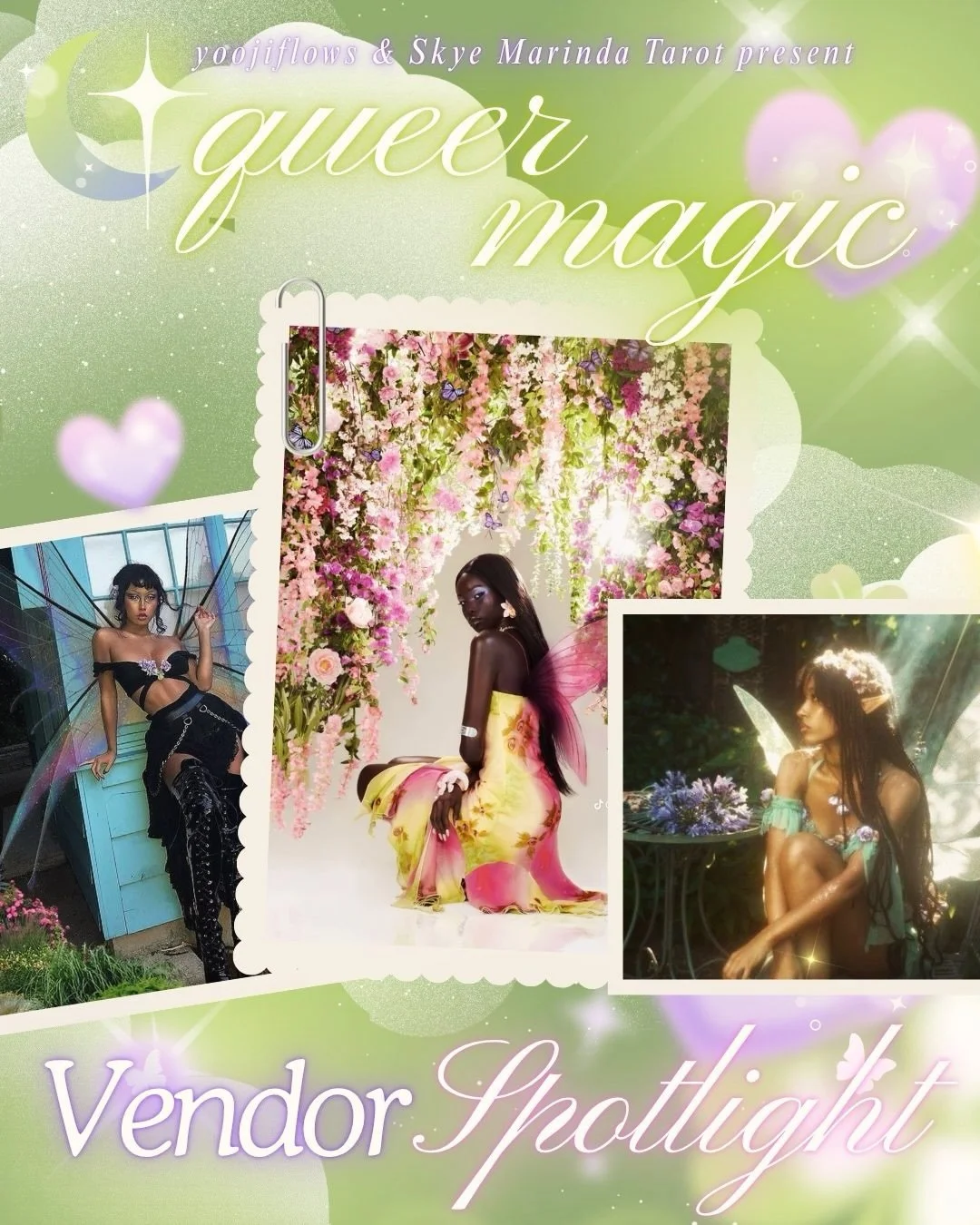 I hope you&rsquo;re getting excited for our queer magic party bc I am! 

Now introducing&hellip;.the magic beyond the dance floor- our amazing vendors! 🧜🏾&zwj;♀️

we&rsquo;re bringing together vendors who create, adorn, and celebrate everything it 