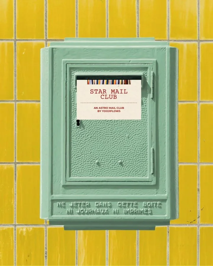 Happy Monday friends! I&rsquo;m excited to share a sweet passion project that I&rsquo;ve been building for the past few months.

Introducing: the Star Mail Club!! 💌⭐️✨
A monthly analog ritual of astrology, reflection, and care, delivered to your mai