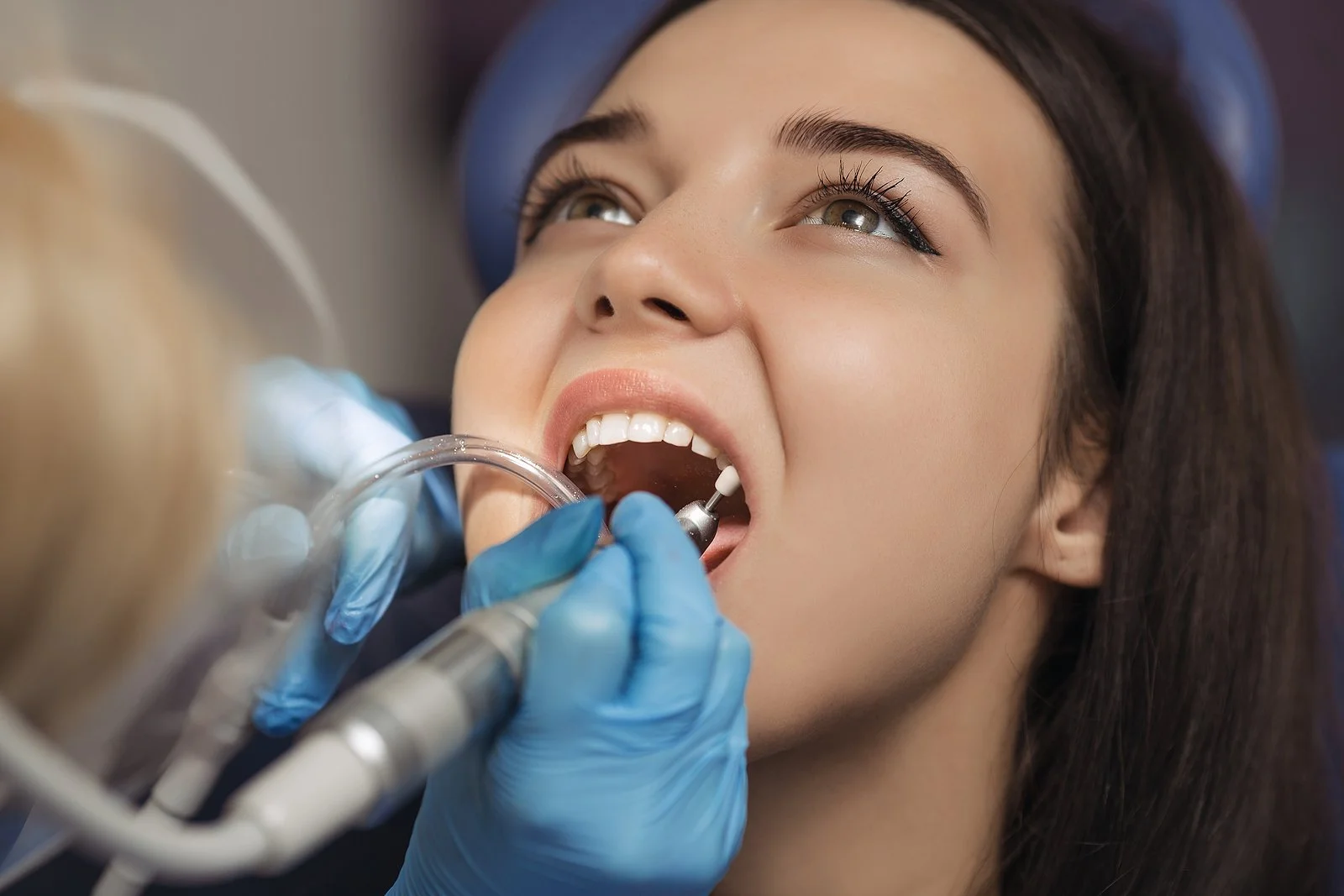 Patient receiving a dental check-up to highlight the importance of regular general dentistry visits for families