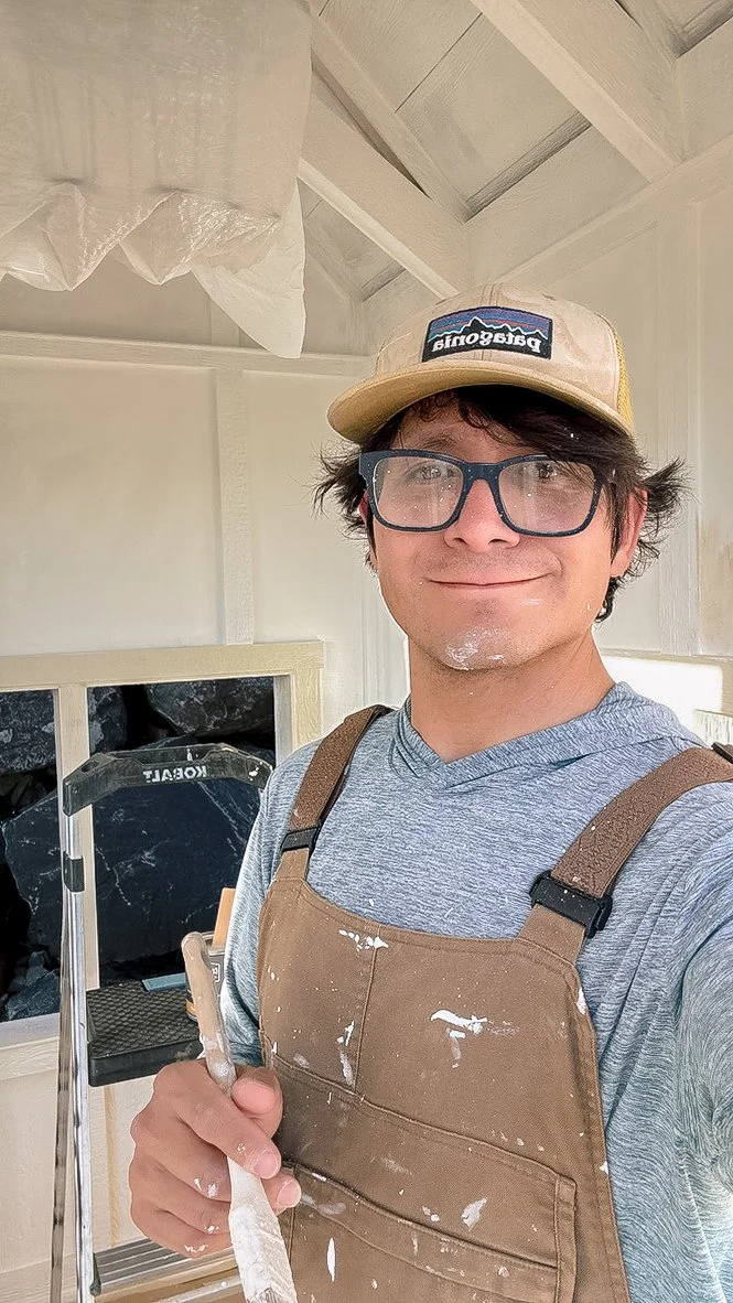 Ob Cruz, founder of Limewashed by Ob, artisan limewash specialist creating handcrafted wall finishes in Tri-Cities, WA