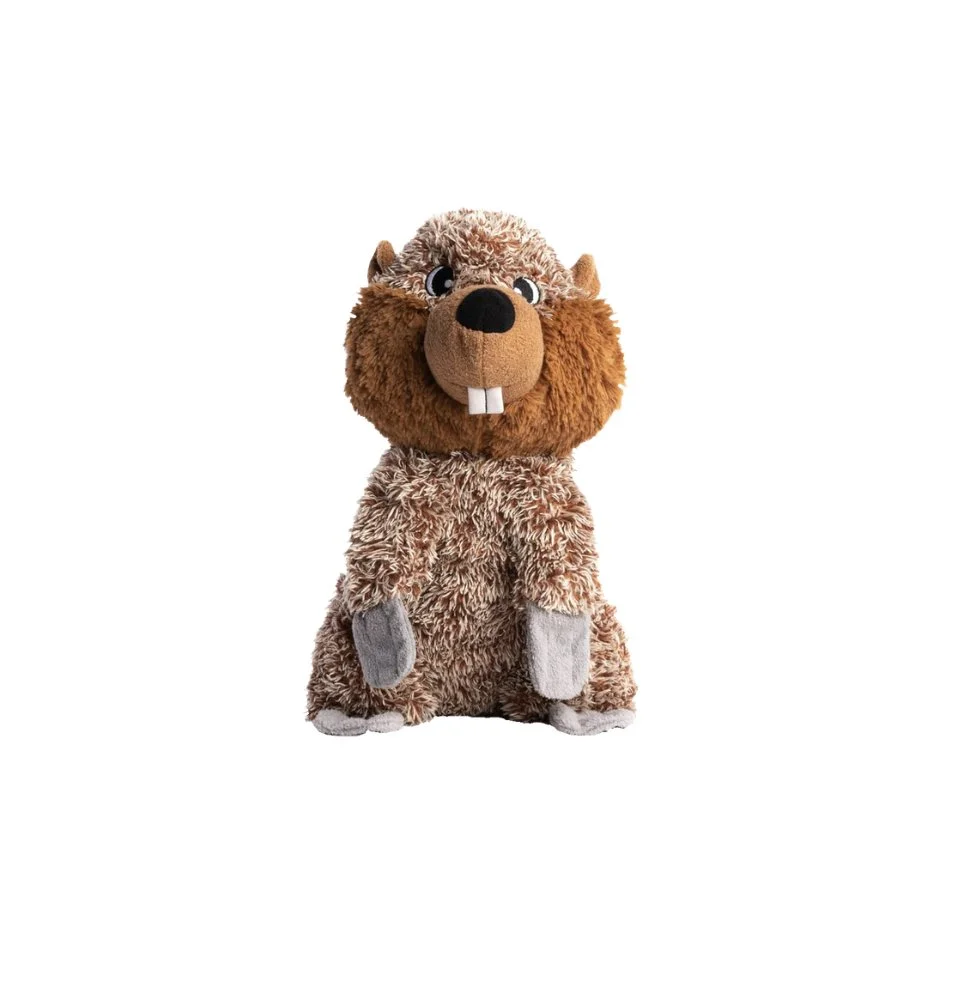 Beaver Stuffy with Duck Sound