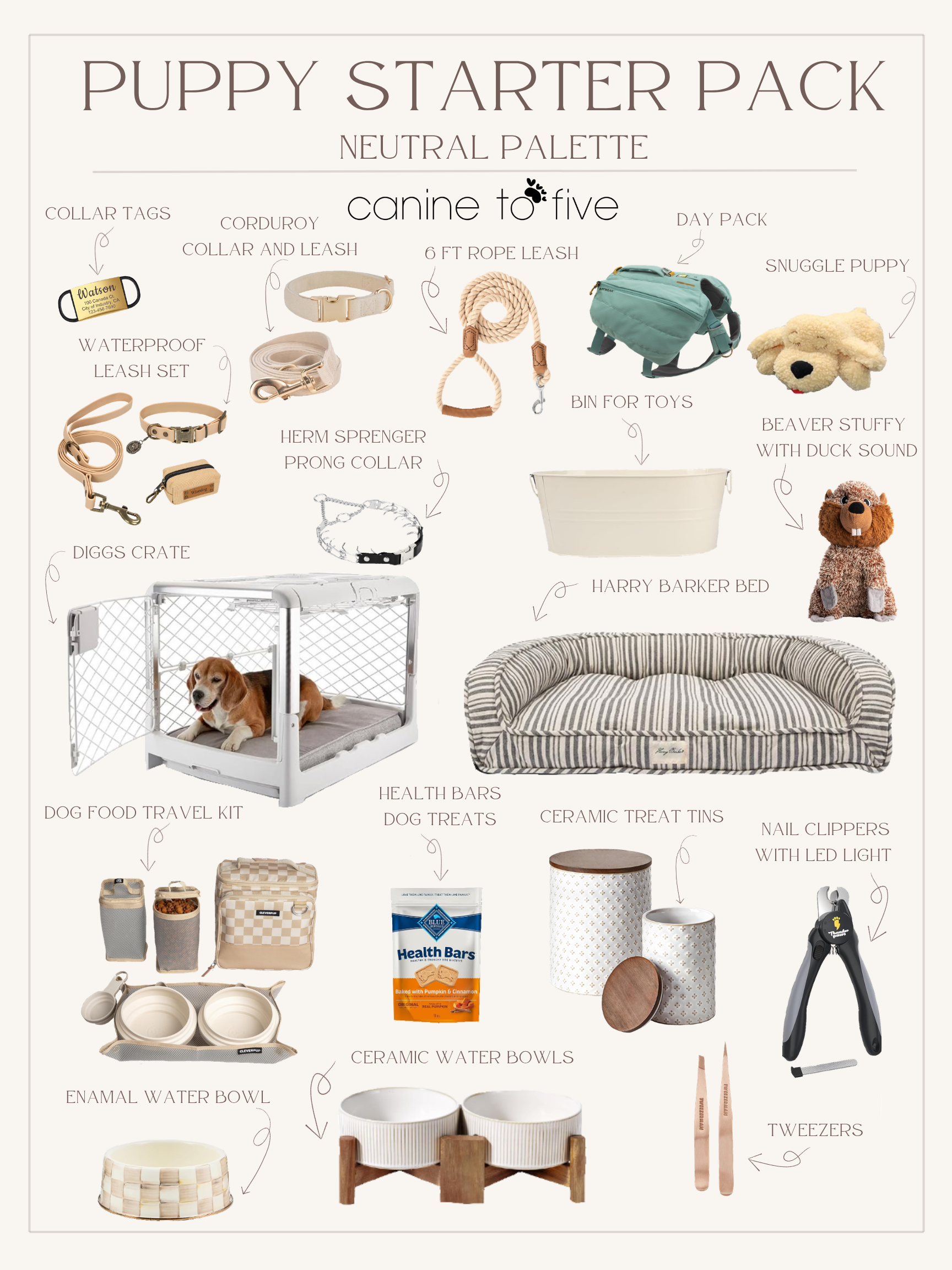 Puppy Starter Pack-Neutral Palette