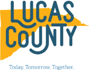 Lucas County logo with the text 'Today, Tomorrow, Together.'